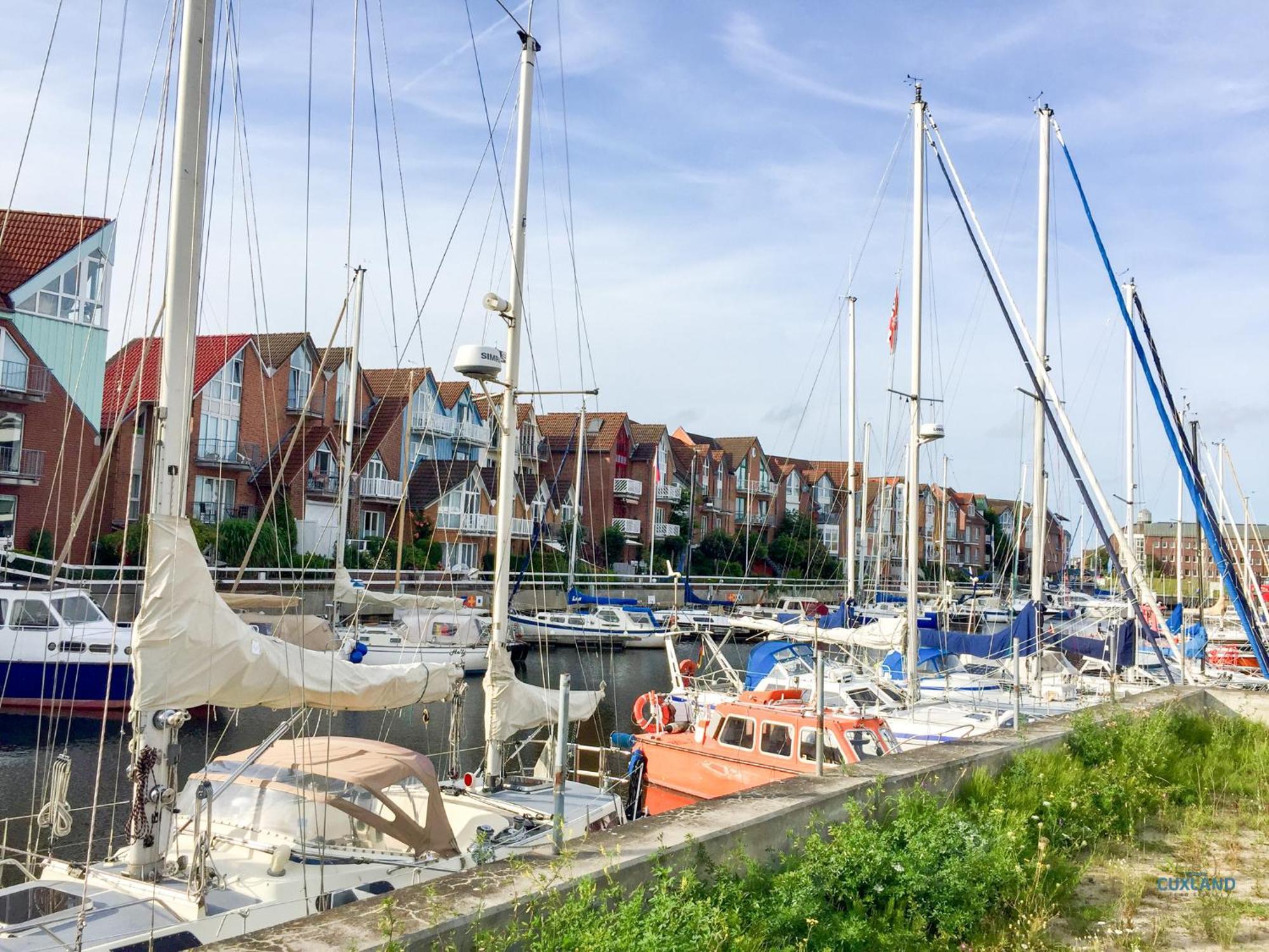 Urlaub Direkt In Der City Marina 쿡스하펜 외부 사진